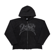Load image into Gallery viewer, BLACK "LVSK" EMBROIDERY JACKET