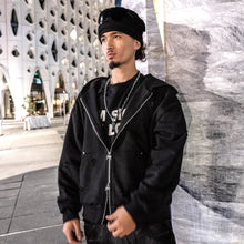 Load image into Gallery viewer, BLACK DISTRESSED HEAVY JACKET