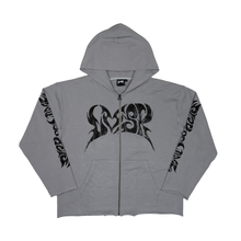 Load image into Gallery viewer, GREY/BLACK "LVSK" JACKET