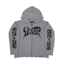 Load image into Gallery viewer, GREY/BLACK "LVSK" JACKET
