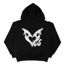 Load image into Gallery viewer, BLACK "I'M SICK OF LOVE" HOODIE
