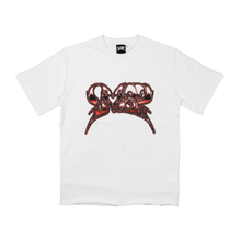 Load image into Gallery viewer, WHITE &quot;RED&quot; CRASH TEE
