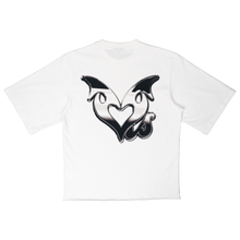 Load image into Gallery viewer, CHROME/WHITE ASADI X LVSK TEE

