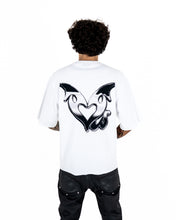 Load image into Gallery viewer, CHROME/WHITE ASADI X LVSK TEE
