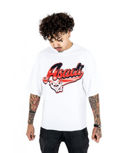 Load image into Gallery viewer, RED/WHITE ASADI X LVSK TEE
