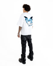 Load image into Gallery viewer, BLUE/WHITE ASADI X LVSK TEE
