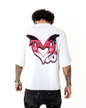 Load image into Gallery viewer, PINK/WHITE ASADI X LVSK TEE
