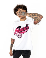 Load image into Gallery viewer, PINK/WHITE ASADI X LVSK TEE
