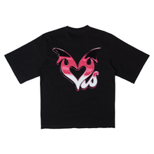Load image into Gallery viewer, PINK/BLACK ASADI X LVSK TEE
