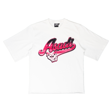 Load image into Gallery viewer, PINK/WHITE ASADI X LVSK TEE
