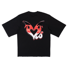 Load image into Gallery viewer, RED/BLACK ASADI X LVSK TEE
